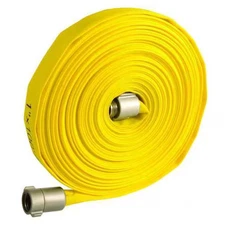 Wildland Fire Hose, Single Jacket, 50 Ft Length, 1 In Hose Inside Dia.,