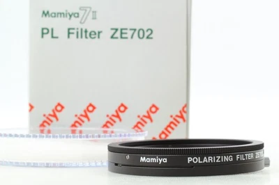 [Near MINT] Mamiya ZE702 PL Polarizing Filter AN701 Adapter for 7 7II From JAPAN - Image 1 of 4