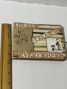 Junk Journal Calvin And Hobbs Comic 120page Scrapbook 4.5”x6” & Ephemera Pack