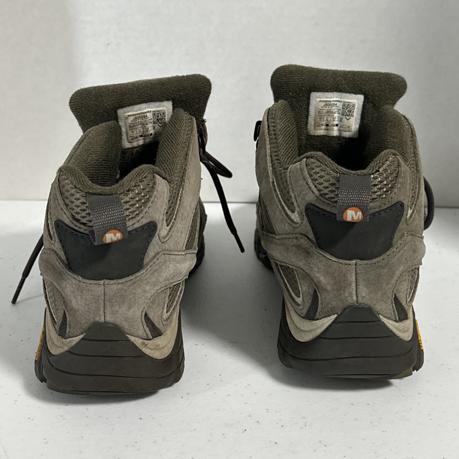 Merrell Women's Moab 2 Mid Waterproof Hiking Boot - Size 9 - Tan - J500054