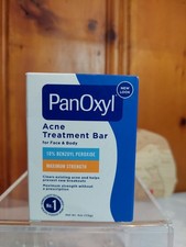 PanOxyl Acne Treatment Bar 10 Benzoyl Peroxide 4 oz 113 g NEW Exp 01/28