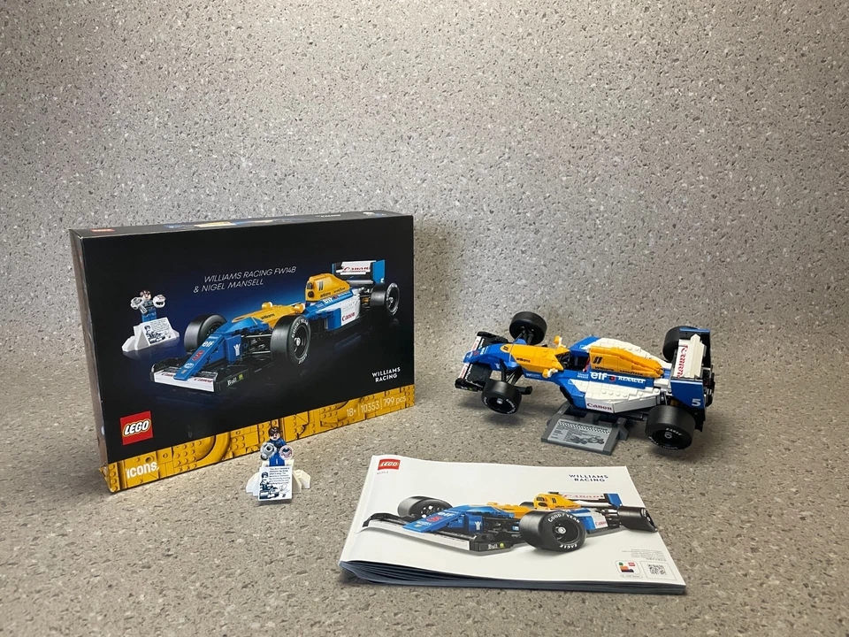 LEGO Icons 10353 Williams Racing FW14B & Nigel Mansell, Foto 1 von 5