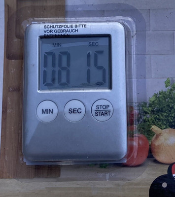 Große LCD Küche Kochen Digital Timer Countdown Up Uhr Lauter Alarm Magnetisch
