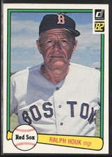 1982 Donruss Ralph Houk Boston Red Sox #282