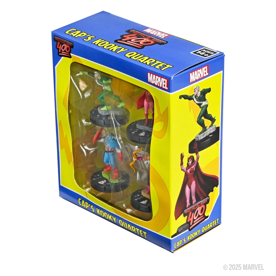 Marvel HeroClix 400: Cap's Kooky Quartet - Image 3 of 4