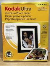 Kodak Ultra Premium Photo Paper 65 Sheets High Gloss 8-1/2" x 11"