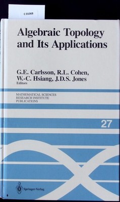 Algebraic topology and its applications. Mathematical Sciences Research Institut