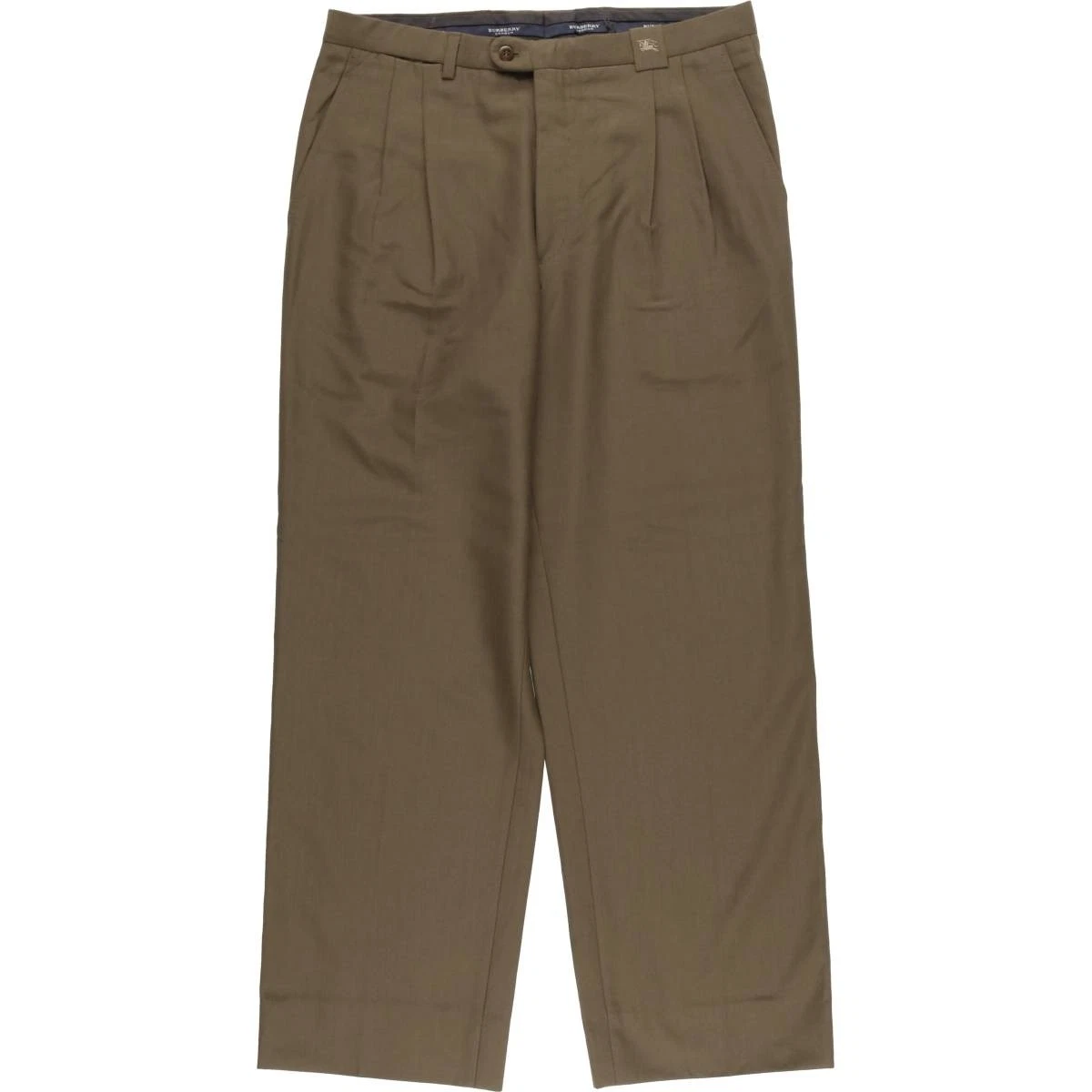 Vintage Burberry's London two-pleat wool pants/slacks made in