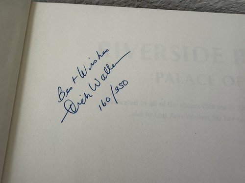 Riverside Raceway Palace of Speed by Dick Wallen Limited 160/350 SIGNED - Foto 6 di 11