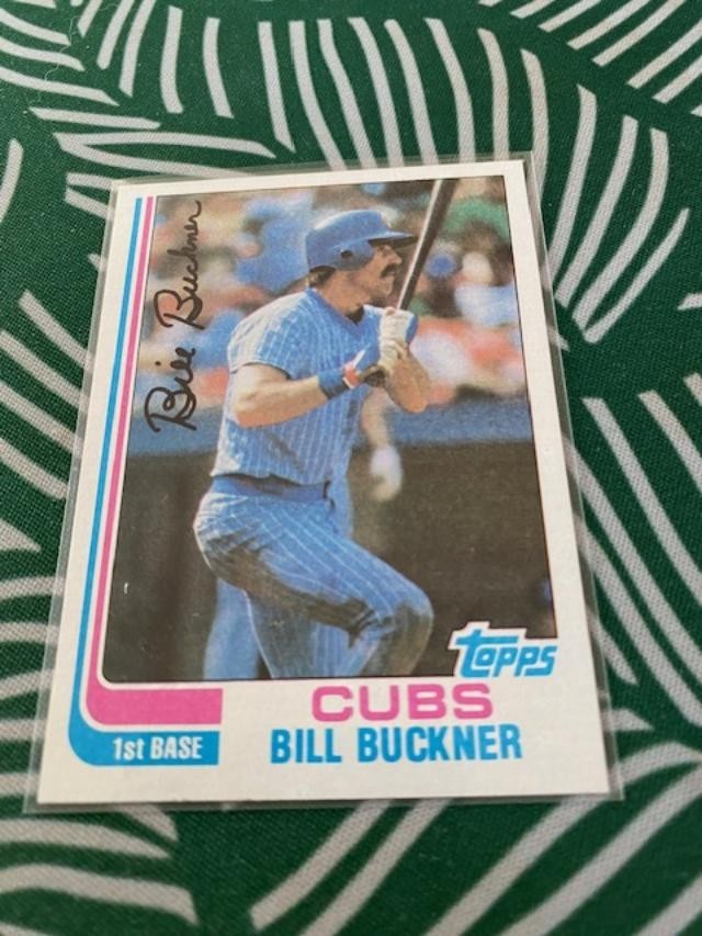 1982 Topps - Bill Buckner #760 - FREE SHIPPING