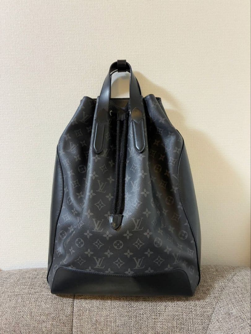 Louis Vuitton Monogram Eclipse Backpack Explorer … - image 1