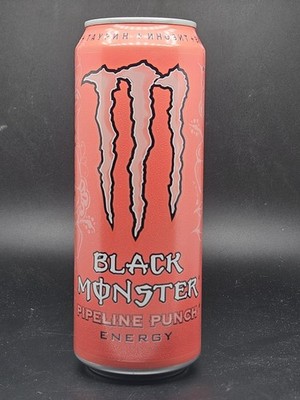 Black Monster Energy Pipeline Punch 449ml Russia 1 x Full Can SKU 1021CP