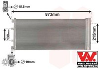 VAN Wezel 43005475 Kondensator FüR Klimaanlage Kondensator Klimaanlage