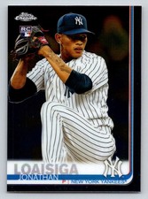 2019 Topps Chrome #168 Jonathan Loaisiga RC (ref 199065)