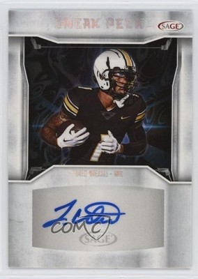 2024 SAGE HIT Low Series Sneak Peek Silver Theo Wease Jr #SPA-TW Auto 1er3