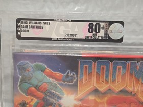 Doom  Sealed Super Nintendo SNES Graded By  VGA 80+ 