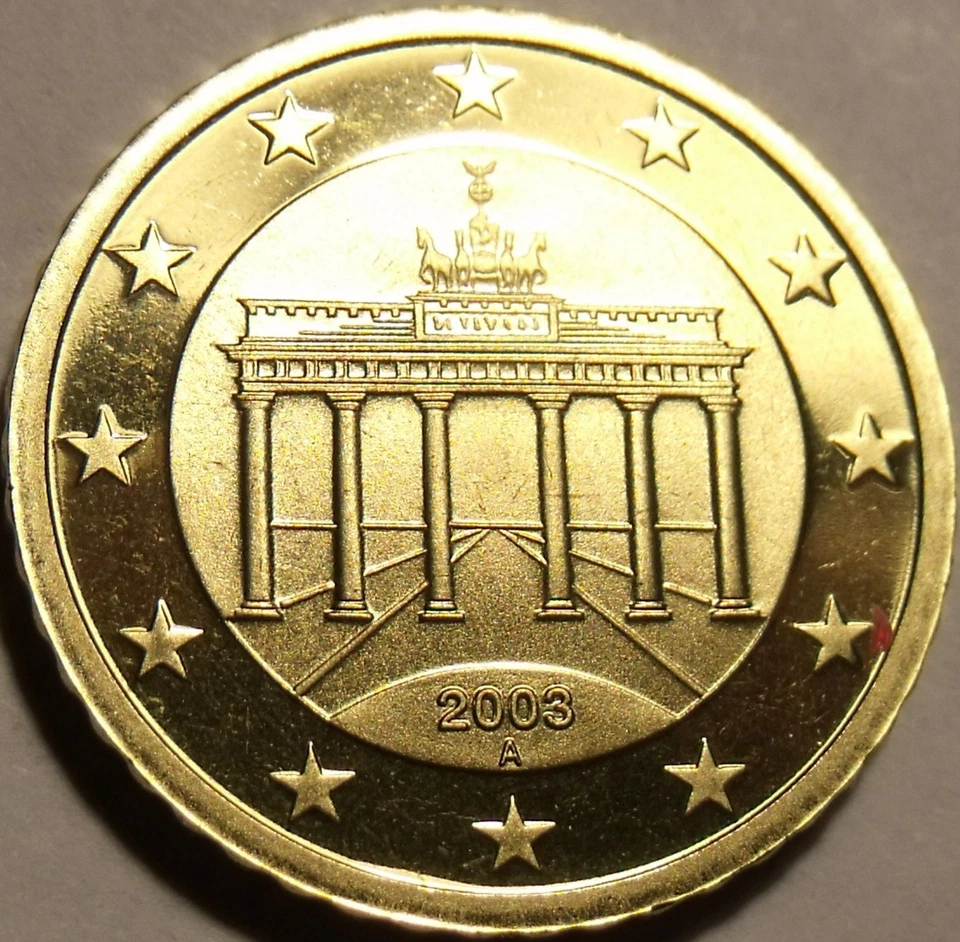 Cameo Proof Germany 2003-A 20 Euro Cents~Berlin Minted~Free Shipping~Duetschland - Image 2 of 2