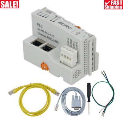 GCAN-PLC-510 PLC Programmable Logic Controller For 32pcs I/O Expansion Modules