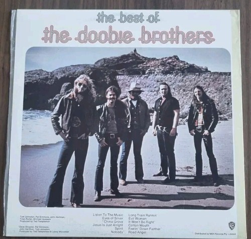 ♫ Doobie Brothers 1974 album - Listen To The Music - Best Of - vinyl is mint ♫ - Picture 2 of 2