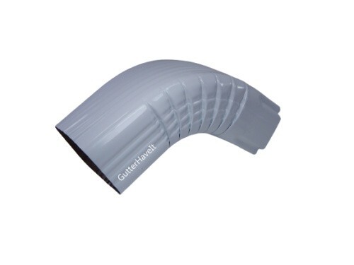 1 - Aluminium Dachrinne Fallrohrrinne A Winkel - 3" x 4" weiß - Bild 3 von 3