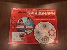 Vintage Kenner Spirograph Set No. 401 in Box with Instructions Missing 1 Pen 