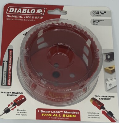 Diablo DHS4125 4-1/8'' Bi-Metal Hole Saw
