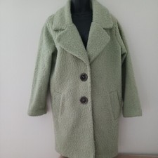 F&f Mint Green Coat Size 6 Xs Extra Small Boucle Spring Jacket Relaxed Fits 8