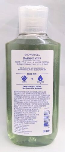Bath & Body Works FROSTED COCONUT SNOWBALL Shower Gel 10 fl oz / Sealed - Picture 2 of 2