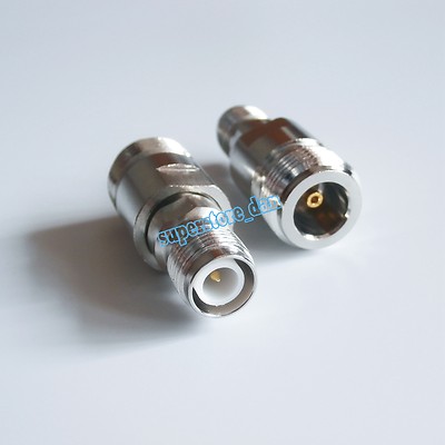 1x RP-TNC RPTNC Female Jack To N Female RF Connector Coax Adapter WiFi Antenna