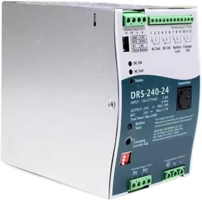 Mean Well DRS-240-24 AC/DC DIN Netzteil  240W 90-305Vac 24Vdc 10A
