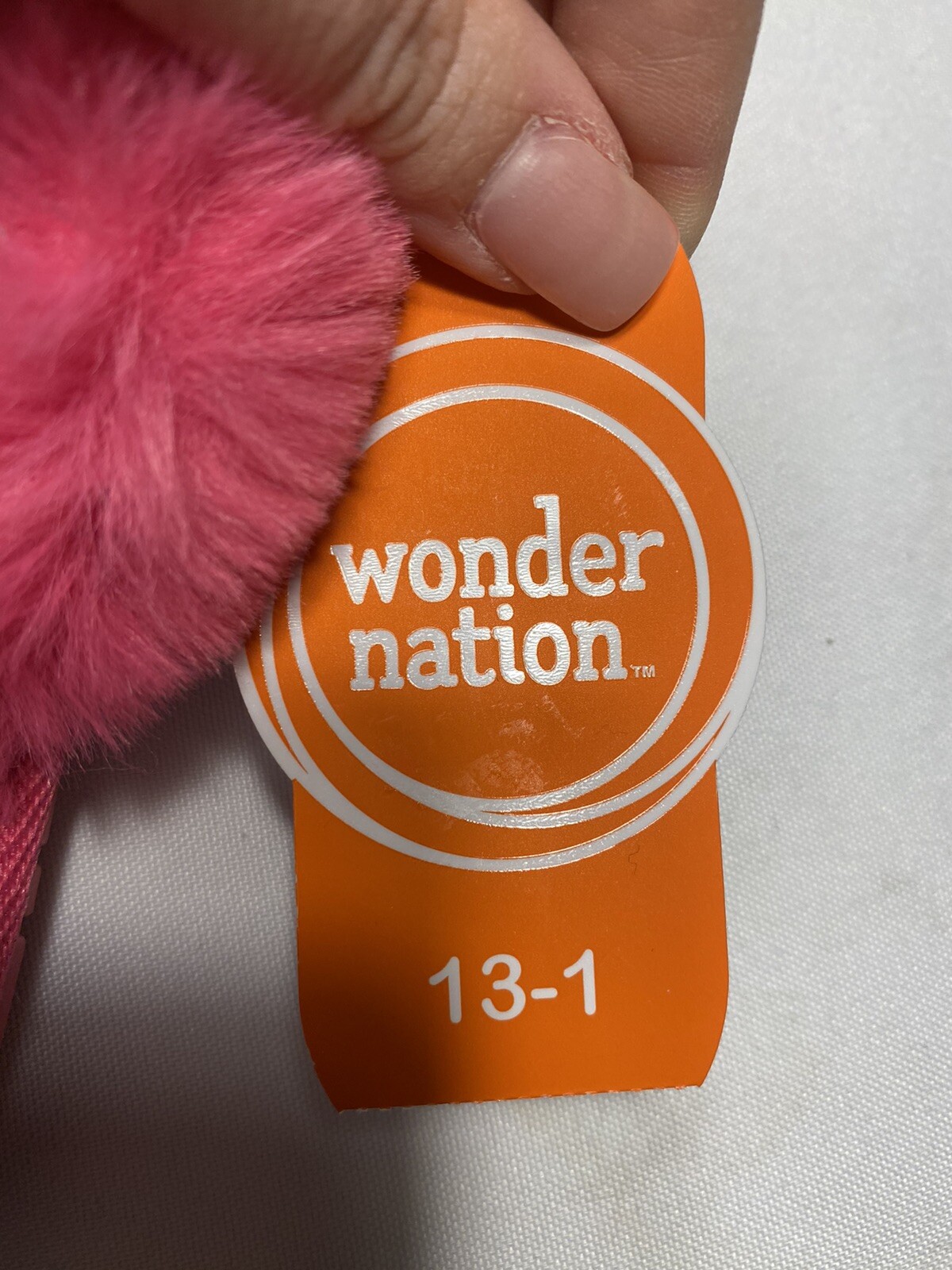 SAOLA wonder nation ciabatte sandalo rosa bambina suola rigida taglia 13 1