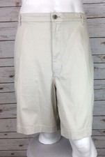 *Chaps Stretch Your Limits Shorts Mens 52 Big & Tall New Stone Above Knee NEW