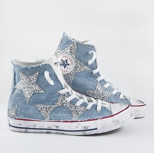 Converse all star Blanc Avec Jeans Et 