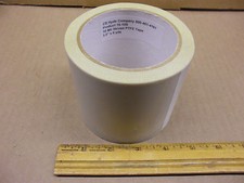 Skived PTFE Teflon Tape w/Silicone adhesive 10mil 3.5" X 5 yards, CS Hyde, NOS