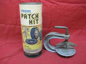 patch clamp vulcanizing tire tube kit
