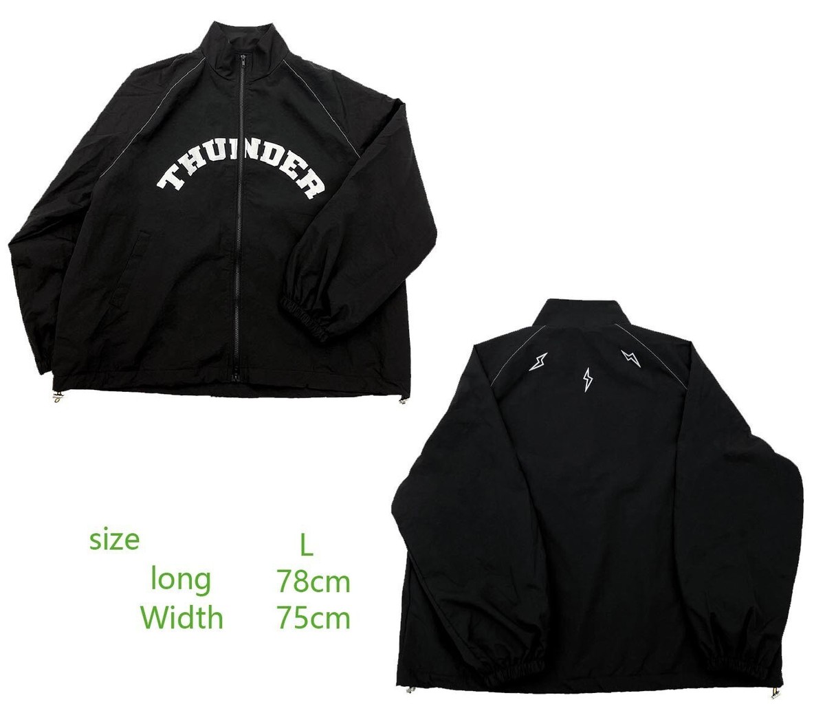 Kpop ATEEZ Thunder Jacket THE FELLOWSHIP BREAK THE WALL