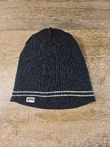 NEFF CO. 男女通用黑色/灰色 Pom 豆豆冬季滑雪帽帽子均码适合大多数 23C — 第 4/4 张图片