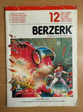 BERZERK - ATARI 2600 Instruction manual
