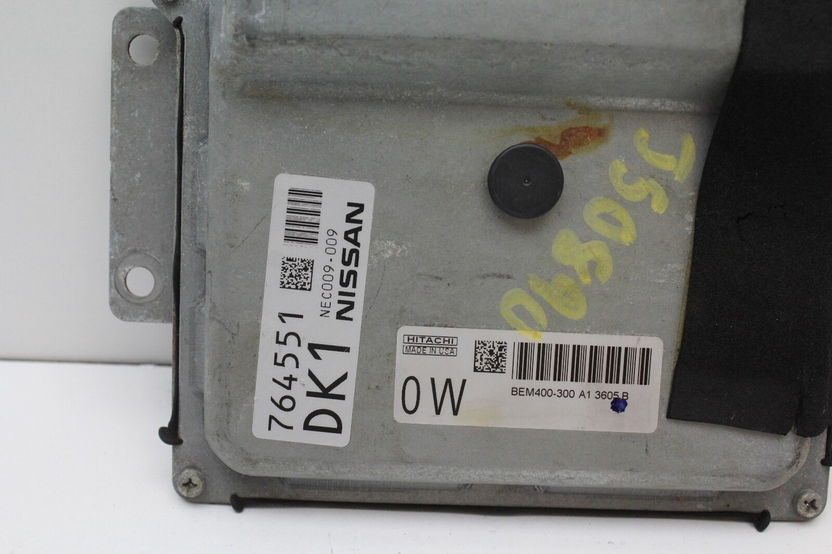 13 14 15 Nissan Sentra NEC009-009 Computer Engine Control