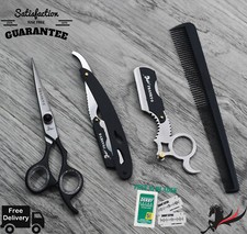 Professional Barber Hair Cutting Scissors GERMAN Shears Size 6" BRAND SHARPEND