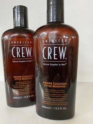 American Crew Power Cleanser Style Remover Shampoo, 15.2 oz (Pack of 2)