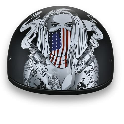 Daytona Helmets Half Skull Cap 