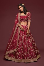 Bollywood Designer Wedding Wear Silk Lehenga Choli With Dupatta For women Wear
