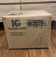 Case of 25 KIMBERLY-CLARK KleenGuard Booted/Hooded Zip Coveralls 38950 A35, 2XL