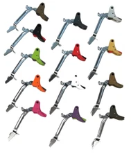 Curved Faced Polymer Trigger With Trigger Bar For Glock 17 19 Gen 1 2 3 4