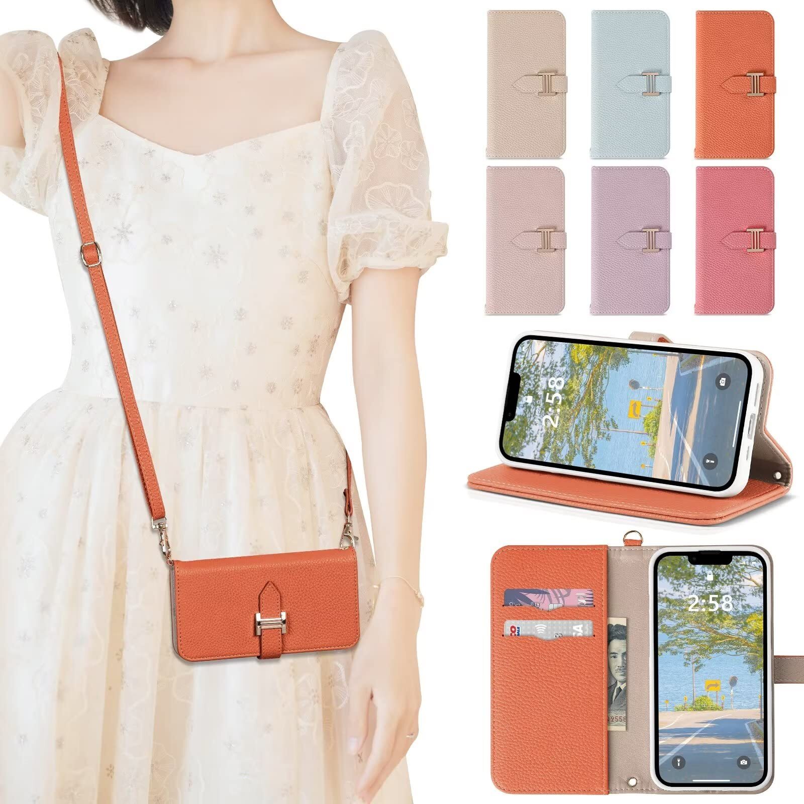 Englaph for iphone 15PRO case notebook type shoulder iPhone 15Pro smartphon 29