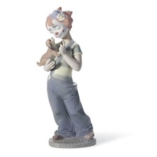 LLADRO' - Statua Figura Compagni di Scena 19cm 01008237