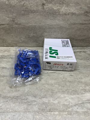Box Of 100 JST Mfg. S8B-JL-F-E 8 Position 2.5mm Pitch Board To Board Header, New