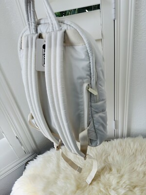 NWT Lesportsac Sheen Backpack Pina Colada Cream Off White 