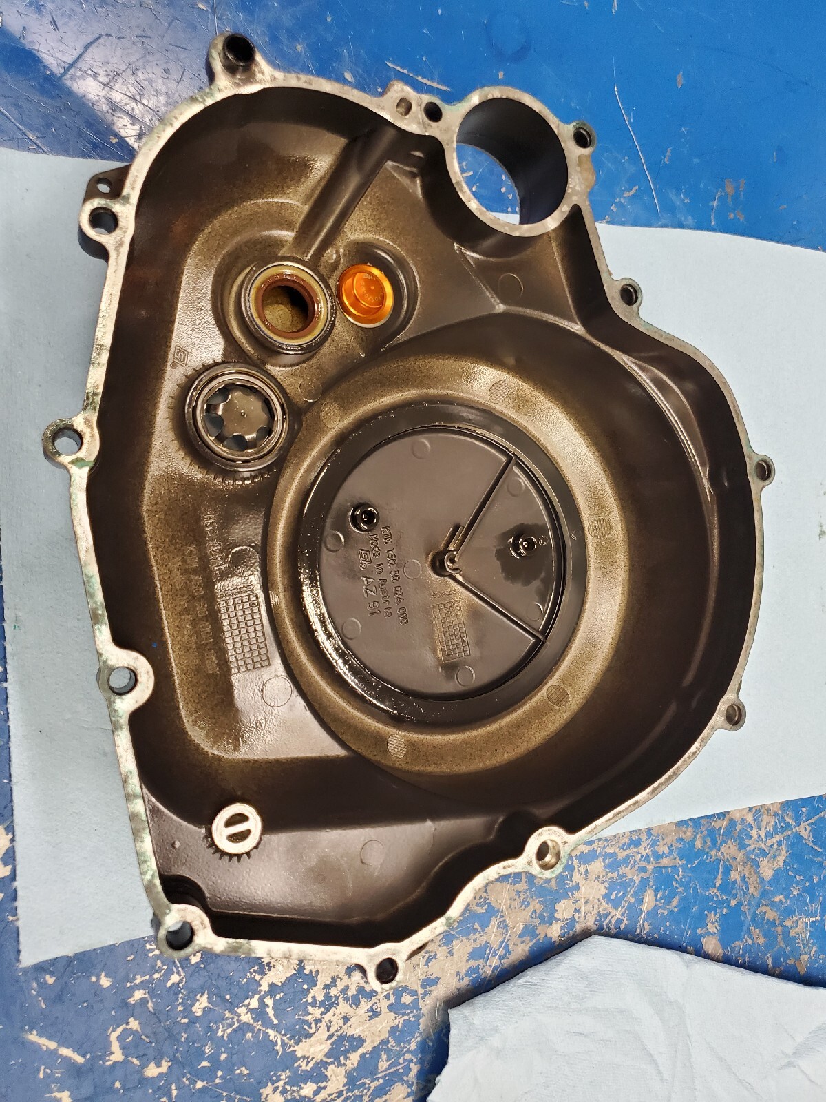 2013 13 KTM 690 Clutch Cover OEM 690 Enduro R KTM 690 Right Case Cover